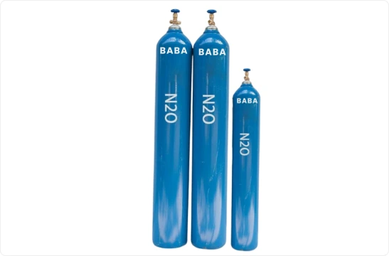 Nitrous Oxide Gas in Cylinders